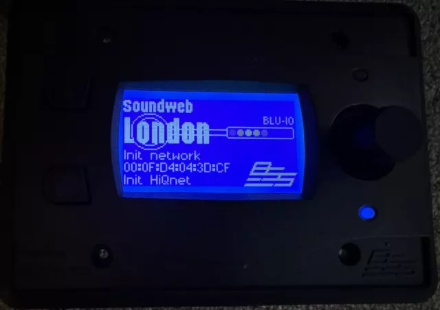 BSS BLU 10 (Black) Touchscreen Soundweb controller