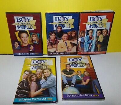BOY MEETS WORLD Complete Seasons 1 2 3 4 5 DVD 2nd 3rd 4th 5th