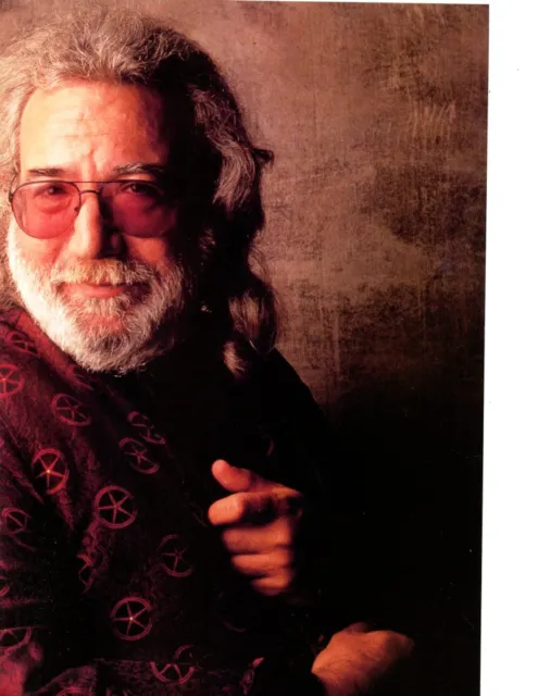 Jerry Garcia Grateful Dead Magazine Photo Clipping 2 Page L1524