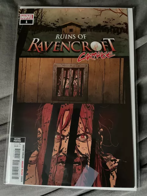 Ruins of Ravencroft Carnage #1 2nd Print 1st app Cortland Kasady - Marvel 2020