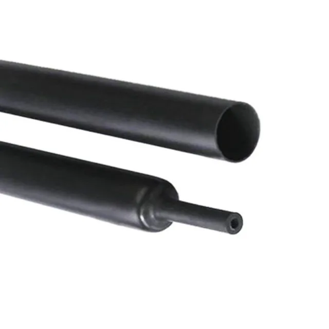 Tubo termoretraibile nero - cavo elettrico sleeving auto / termoretraibile filo N2X3