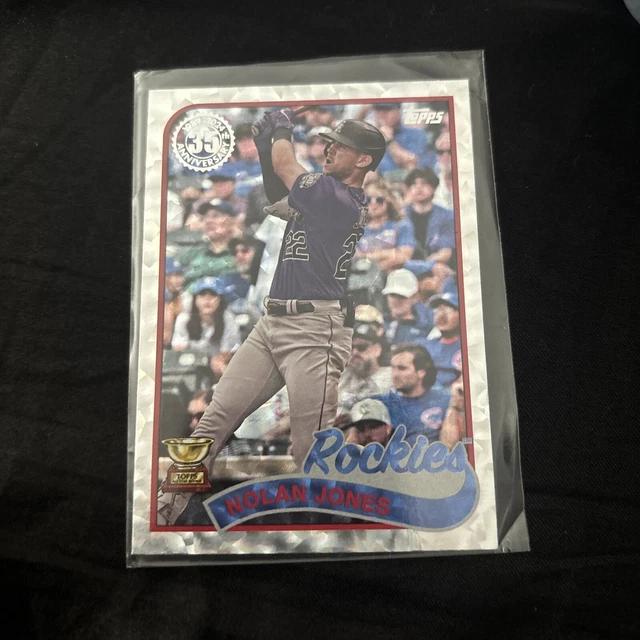 2024 TOPPS SERIES 2 1989 Topps Baseball 89B224 Nolan Jones EUR 0,01
