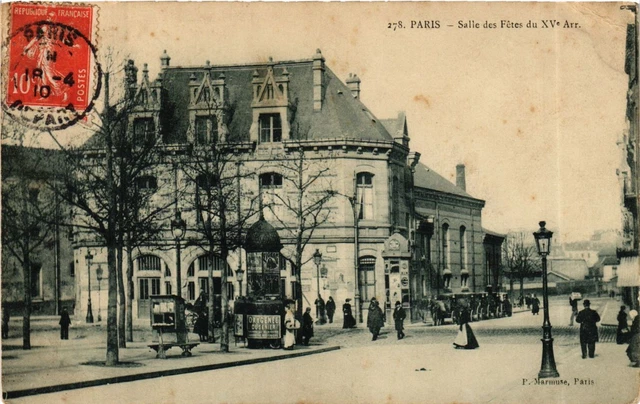 CPA Paris 15e Paris-Salle des Fétes du XVe Arr (311610)