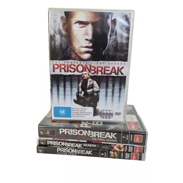 Prison Break Box Set 2005 Complete Series Season 1 2 3 4 DVD Bundle Set R4