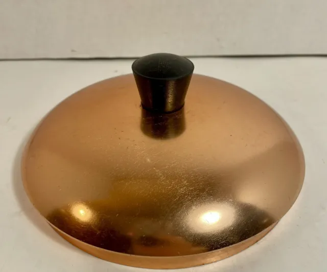 Copper Pot Lid Only 6 Inches Unbranded