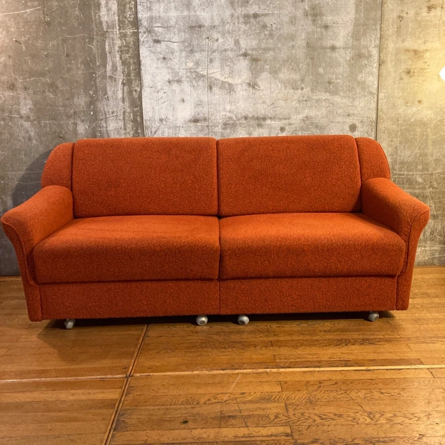MIDCENTURY KLAPPCOUCH Schlafsofa 60er 70er Jahre DDR 