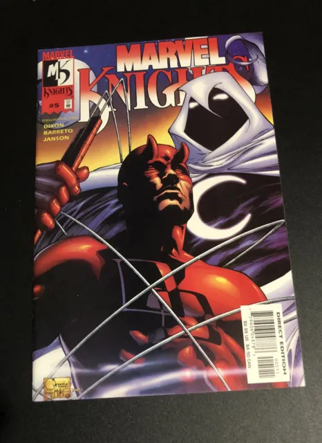 Marvel Knights #5 Daredevil Punisher Moon Knight Marvel Comics MK 2000