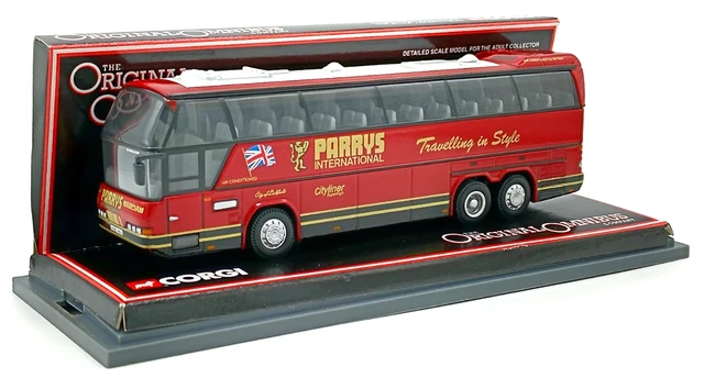 Bus Corgi 1/76 OM44203 Neoplan Cityliner Harry Shaw - Miniature Diecast, Occasion