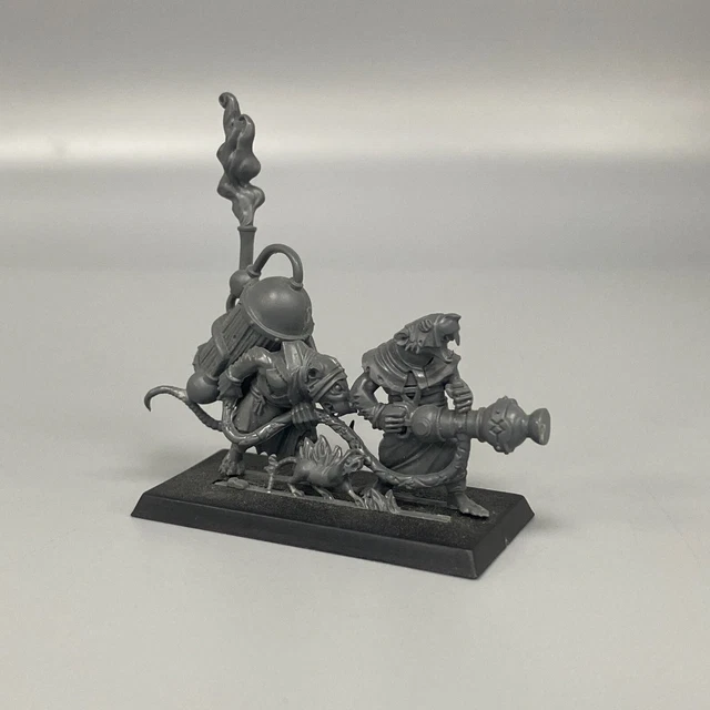 SKAVEN WARPFIRE SOUFFLEUSE Machine Île De Sang Warhammer Âge Sigmar Fantastique EUR 17,12