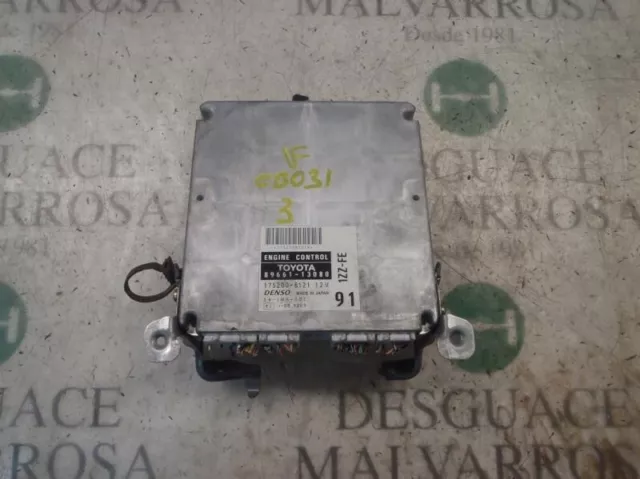 Calculateur Moteur Ecu / 14310798 Pour Toyota Corolla Verso E12 1.8 Linea Sol