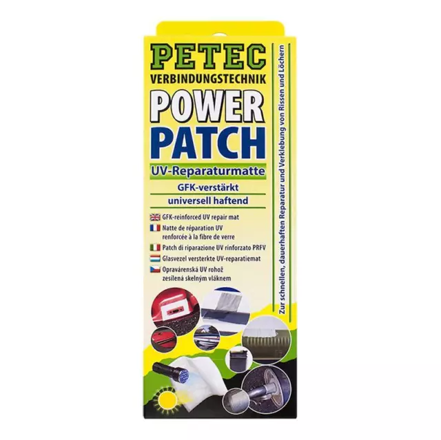 Bande reparation UV Renforce a la Fibre de Verre PETEC POWERPATCH JAGUAR