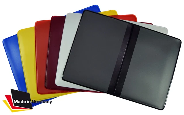 Kwnobile Custodia Passaporto Vaccinale - Cover Per Certificato Vaccinazione Internazionale - Design Magnolie Rosa/Bianco