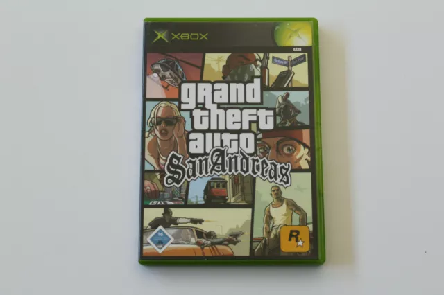 XBox Spiel Grand Theft Auto GTA San Andreas
