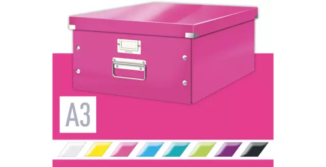 Leitz Click & Store WOW Organiser Box A3 & A5 Choose Your Size and Colour 2