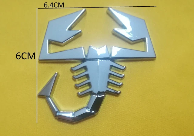 1 Pz Car Styling Adesivi in metallo moda Adesivo per auto 3D SPORT Accessori per auto moto Argento