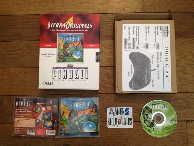 3D Ultra Pinball: Fastest Pinball In Space – PC Big Box Version Française, état Correct