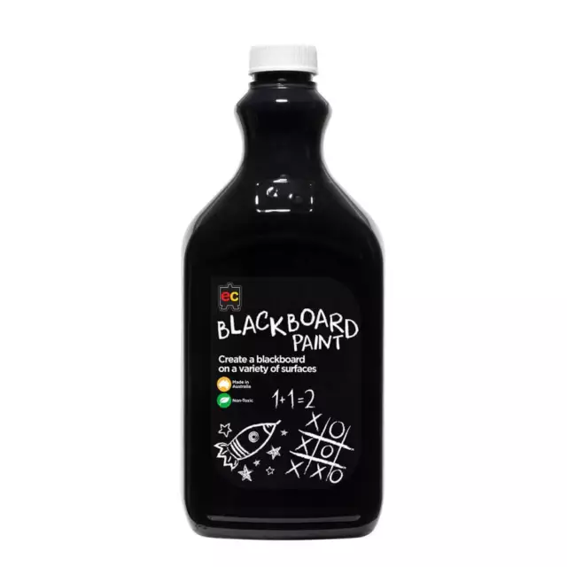 Peinture pour tableau noir non toxique à base d'eau, couleurs éducatives, 2L, no