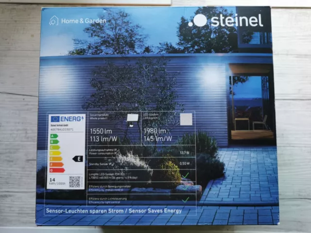 steinel led strahler XLED home 2 S mit bewegungsmelder