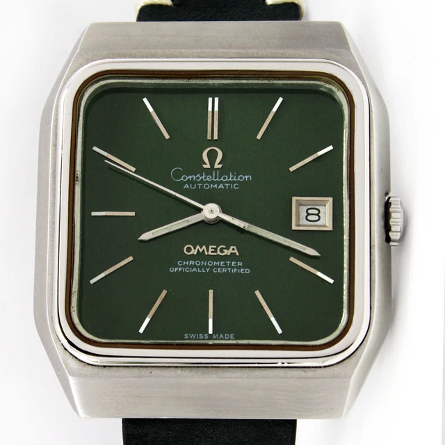 Mini Montre-bague Vintage Cuivre Avec Cadran Vert - Mouvement Quartz - Neuf
