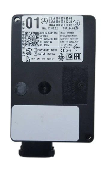 A0009050110 Rear Radar Sensor Distronic Control Unit For Mercedes Benz