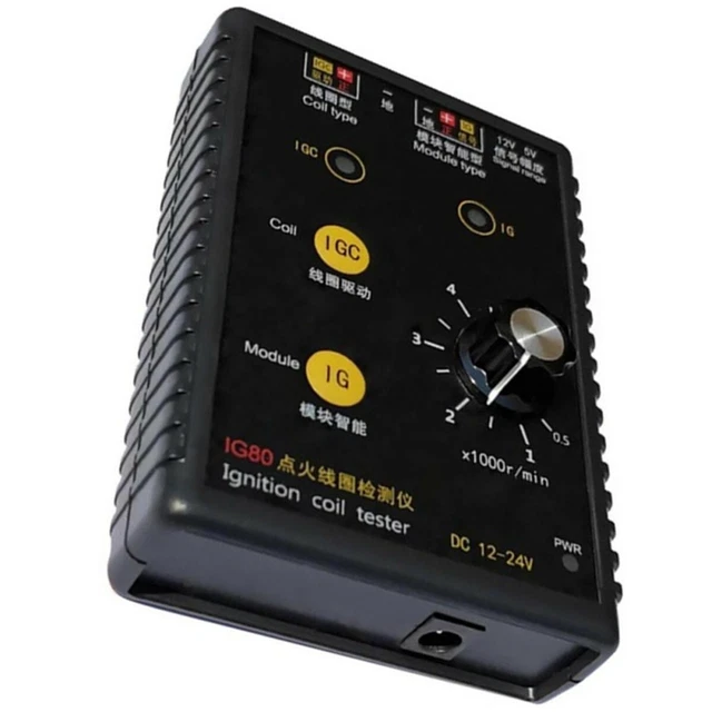 Tester candela auto sistema di accensione bobina motore strumento diagnostico test nero