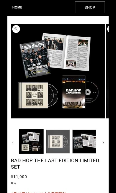 BADHOP TOKYO DOME Cd Magazine Dvd EUR 163,42 - PicClick ES