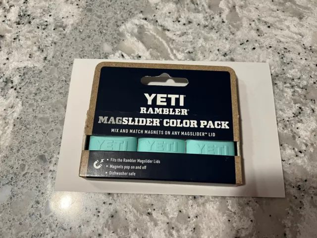 YETI MAGSLIDER Magnet 3 pack Seafoam! YETI MAGSLIDER