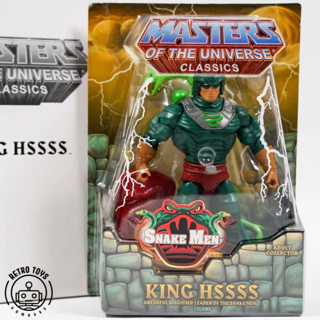 Masters Of The Universe Classics King Hiss ERSTAUFLAGE MotU NEU MOC Hsss Hisss