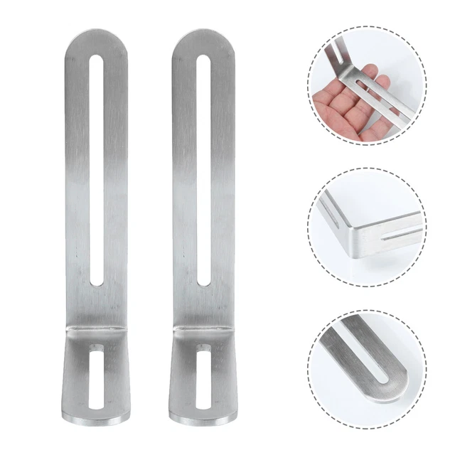 GOZAR Righello Angolare Con Angolo Di 90 Gradi In Acciaio Inox Righello - Foto 5