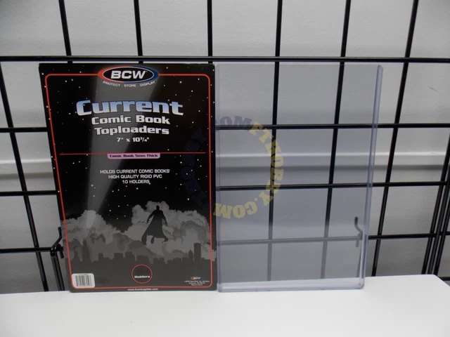 BCW Current Modern Age Comic Topload Holder 1  2  3  4  5  10  Choose Quantity