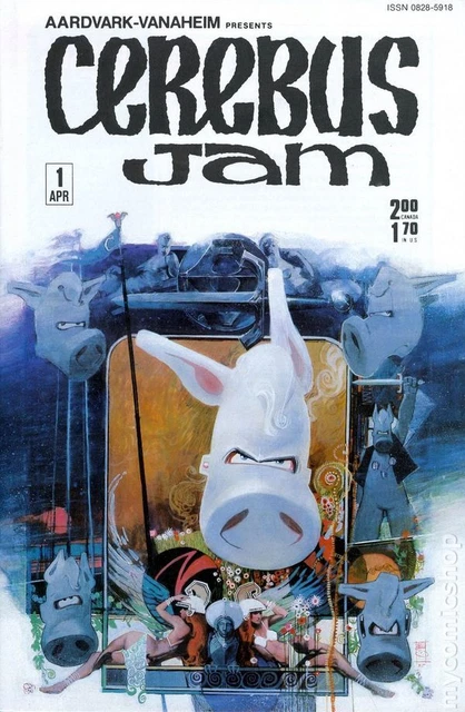 Cerebus Jam #1 FN 1985 Stock Image