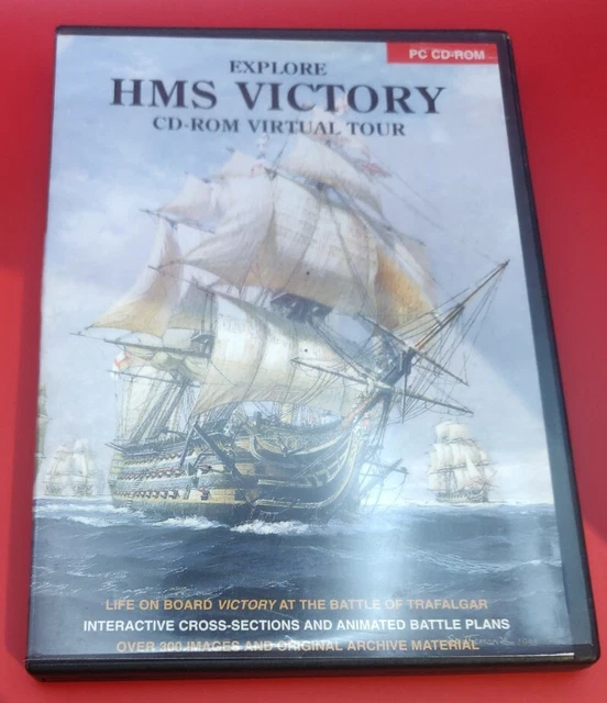 Hms Pc EXPLORE HMS VICTORY CD-ROM Virtual Tour per PC con manuale EUR 5,24 ...