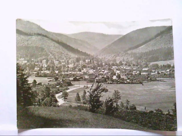 AK Tabarz / Thüringer Wald, Gesamtansicht, Panorama.