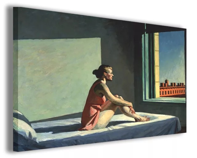 Quadro moderno Hopper Edward vol I stampa su tela canvas pittori famosi