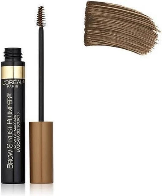 Gel Repulpant Pour Sourcils L'Oréal - Teinte Medium Dark, 7ml, Neuf France