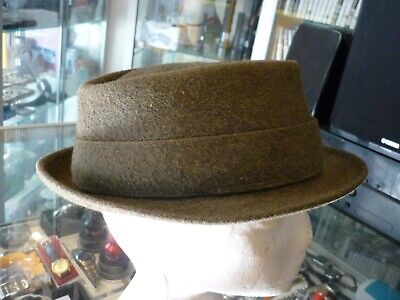 Vintage Borsalino Alessandria Fur Hat / Grand Prix Paris 1900 / Size 6 1/2 3