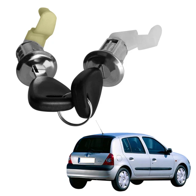SERRURE DE PORTE AVANT compatible pour RENAULT CLIO 2 II (1998-2005)