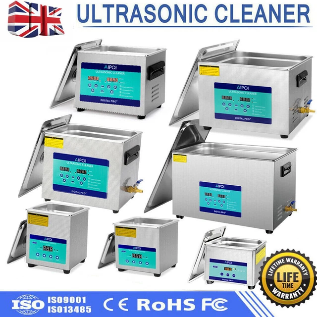 thumbnail image 2 of 3L To 30L Ultrasonic Cleaner – 40kHz With Heating – SDKEHUI Stainless Steel Tank 2 of 6