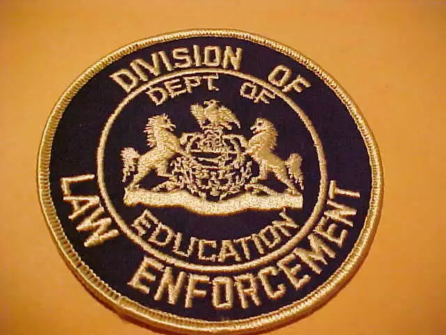 Michigan Div. Of Law Enforcement Ed. Police Patch Shoulder Size Unused 4 X 4