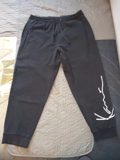 KARL KANI BLACK sweatpants xl $30.00 - PicClick