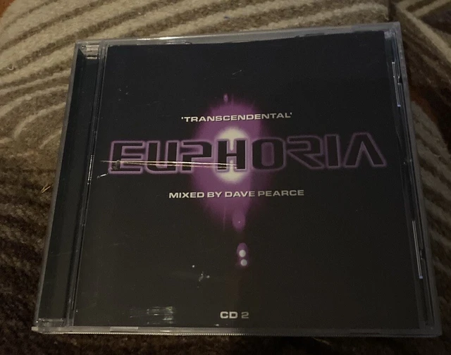 EUPHORIA : TRANSCENDENTAL Mixed By Dave Pearce 2 Cd 37 Track