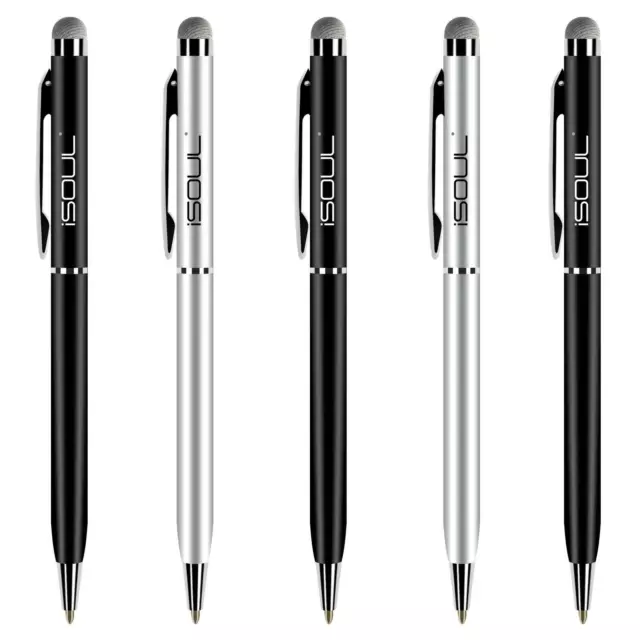 For iPhone iPad Tablet Ball Point Pen Touch Screen Stylus Set 50 Ballpoint Pens