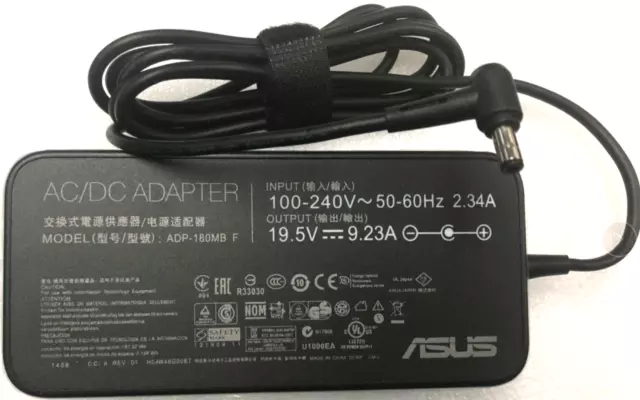 Asus ROG Charger G751J G751JL G751JM G751JW Game Laptop Adapter 180W 2.5*5.5 2