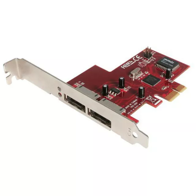 Carte contrôleur PEXESATA2 PCI Express 2 ports eSATA de StarTech.com