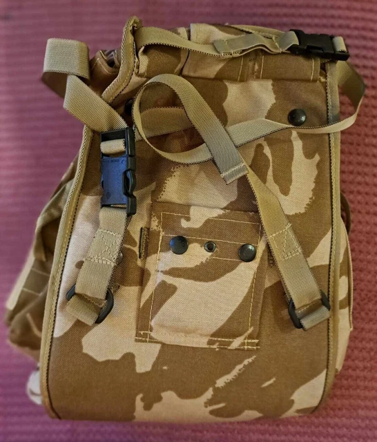 BRITISH MILITARY ISSUE S10 Respirator Gas Mask With DPM Pack, Size 1 - Foto 3