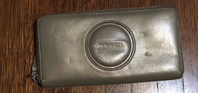 Coach Grey Wallet