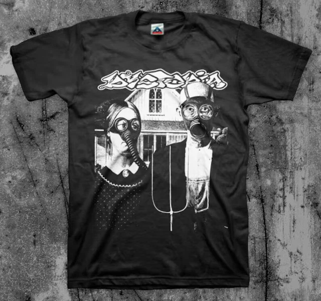 Dystopia Unisex T Shirt, Dystopia Crust Punk Band TShirt Unisex AN17143