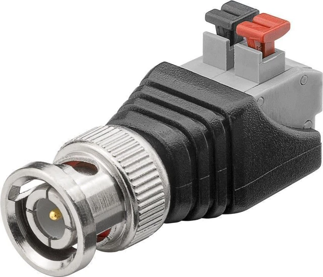 Terminal Block 2-pin - BNC-Stecker; Terminal Block 2-pin - BNC-Stecker - push-do