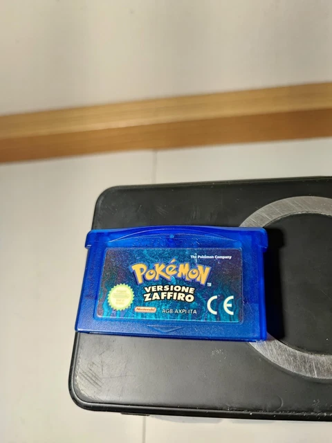 Pokémon Zaffiro Per Game Boy Advance - Cartuccia Con Custodia - Come Nuovo