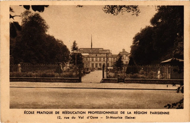 CPA St Maurice Ecole Pratique de Reeducation Professionnelle (1348612)
